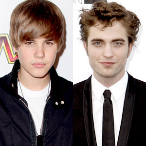 Justin Bieber, Robert Pattinson Justin Bieber, Robert Pattinson